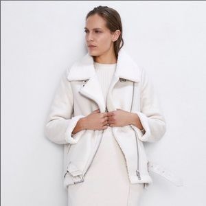 Zara Double-Faced Biker Jacket